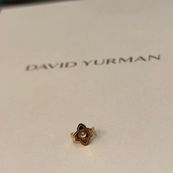 DAVID YURMAN MERCER DOUBLE HOOP HUGGIE EARRINGS - Picture 5 of 7